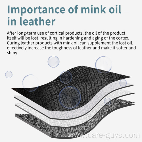 leather conditioner mink oil paste